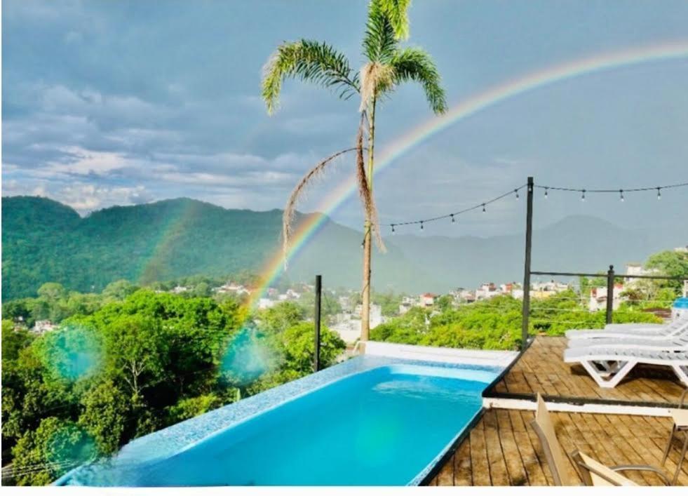 Roof Top Hotel Xilitla Kültér fotó