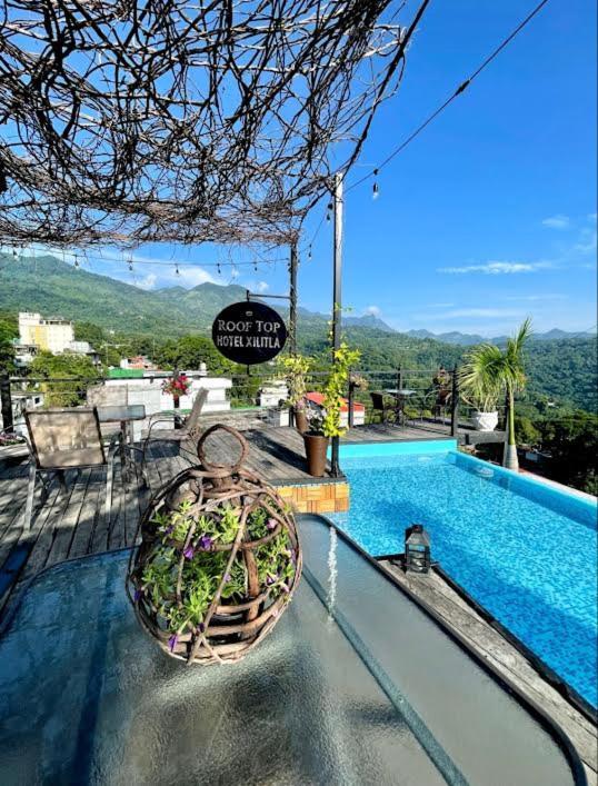 Roof Top Hotel Xilitla Kültér fotó