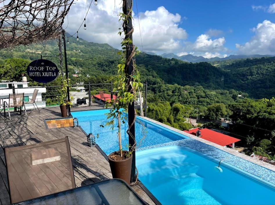 Roof Top Hotel Xilitla Kültér fotó